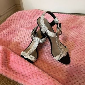 Women’s Snake Skin Sandal